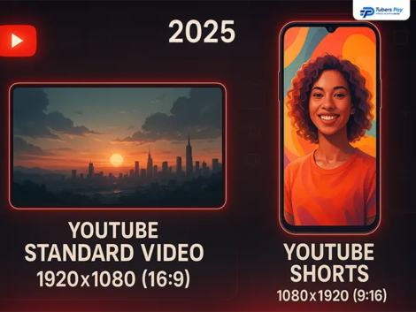 بهترین سایز ویدیو دریوتیوب و ابعاد شورت ویدیو یوتیوب در 2025