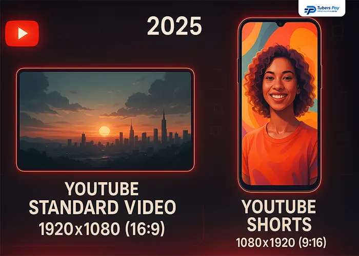 بهترین سایز ویدیو دریوتیوب و ابعاد شورت ویدیو یوتیوب در 2025